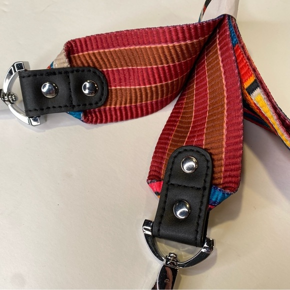 Three Woven Multicolored Multipurpose Belt Tie Purse Camera Strap Accessories - Picture 5 of 7